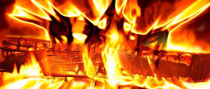Yule Log Fire