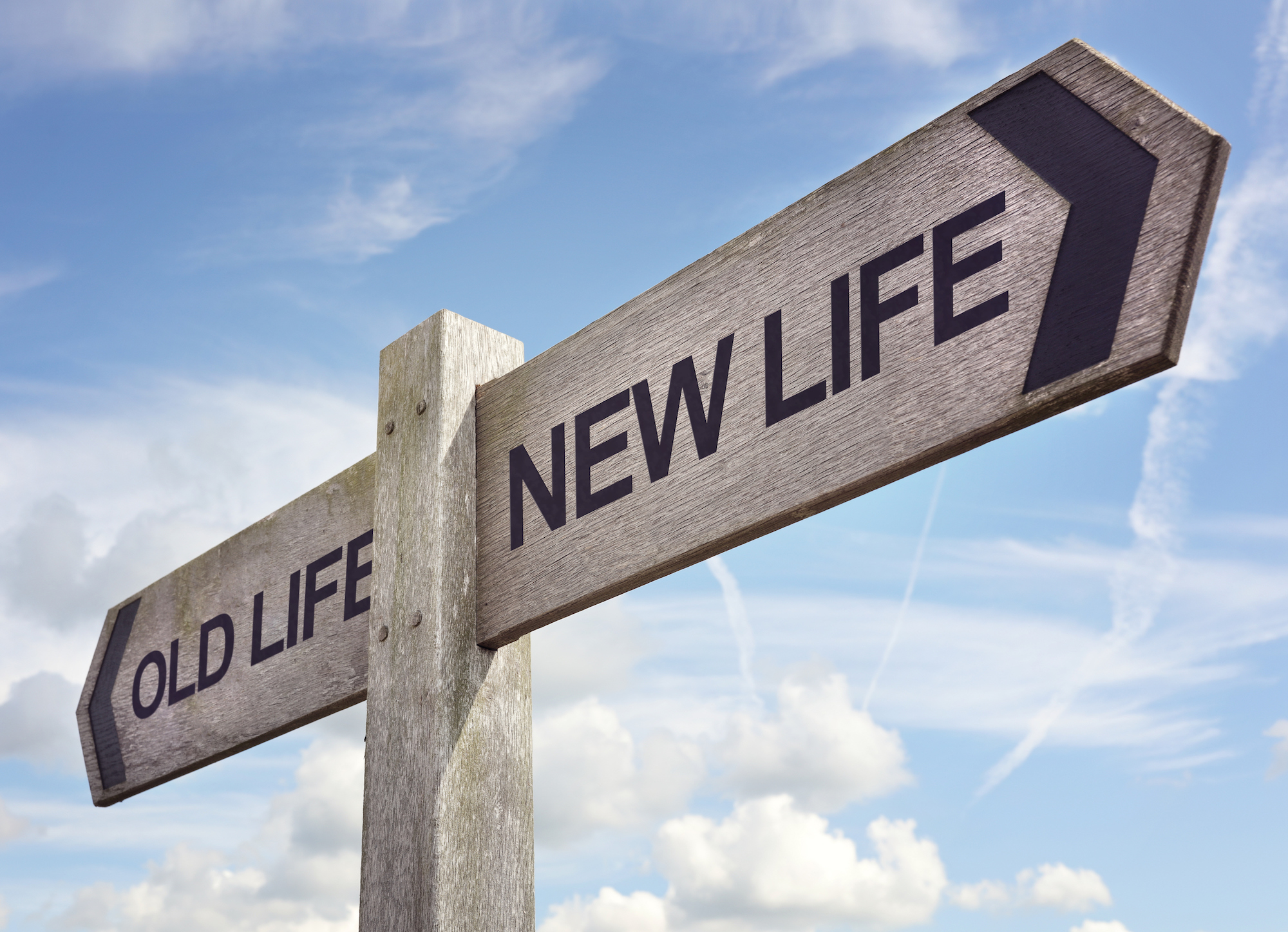signpost old life new life iStock 917652908 copy