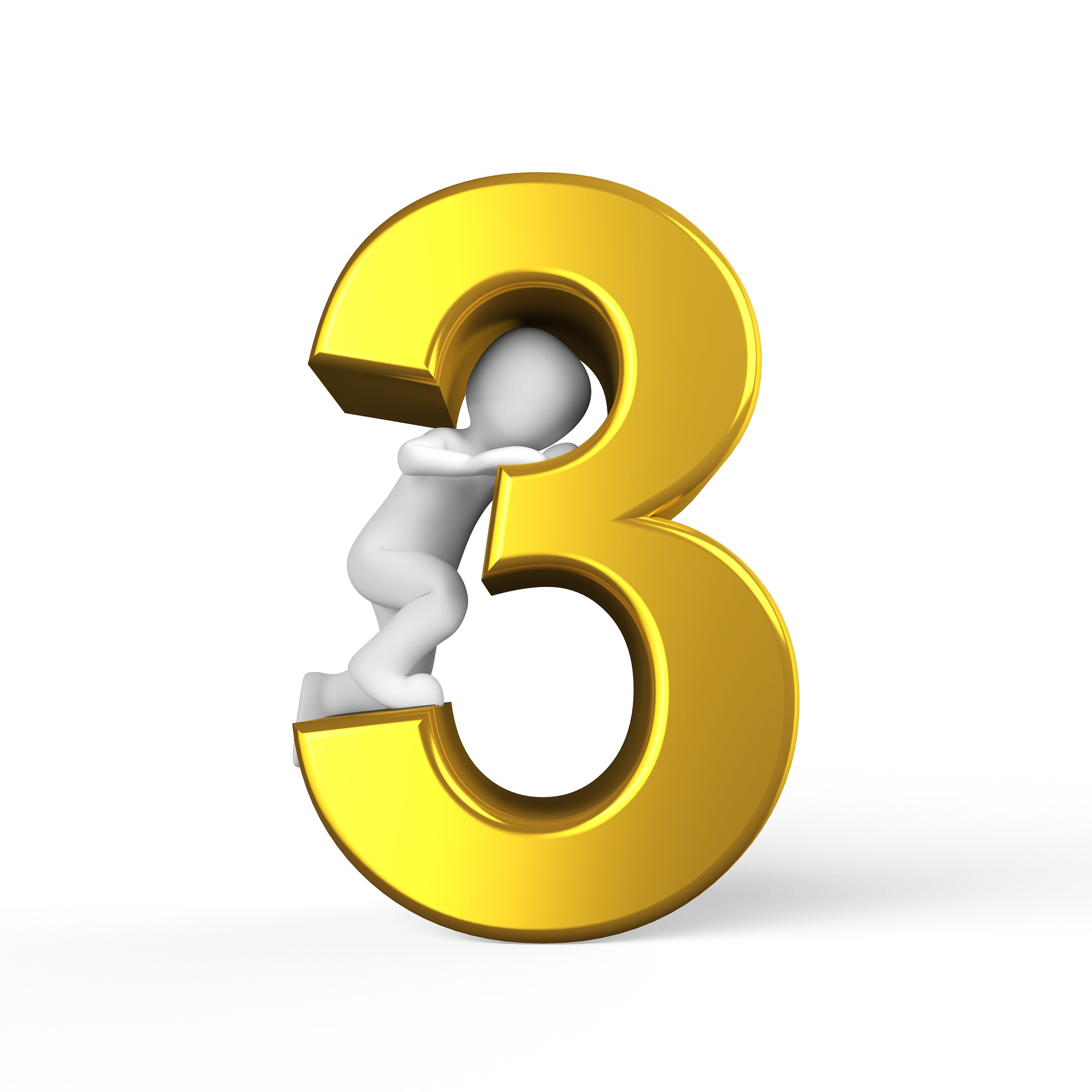 3 number