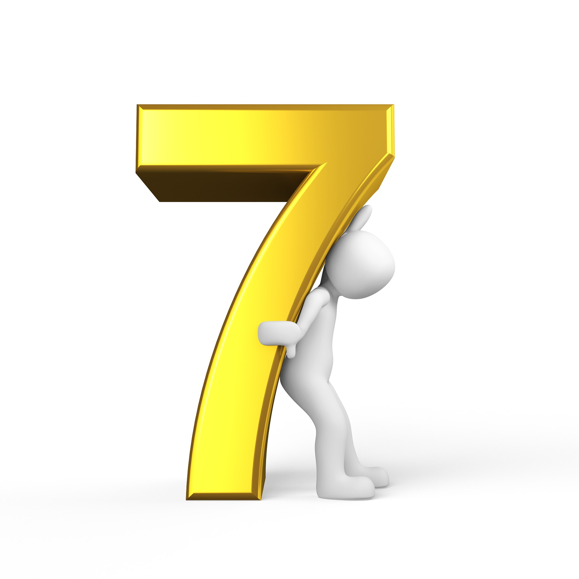 7 number copy