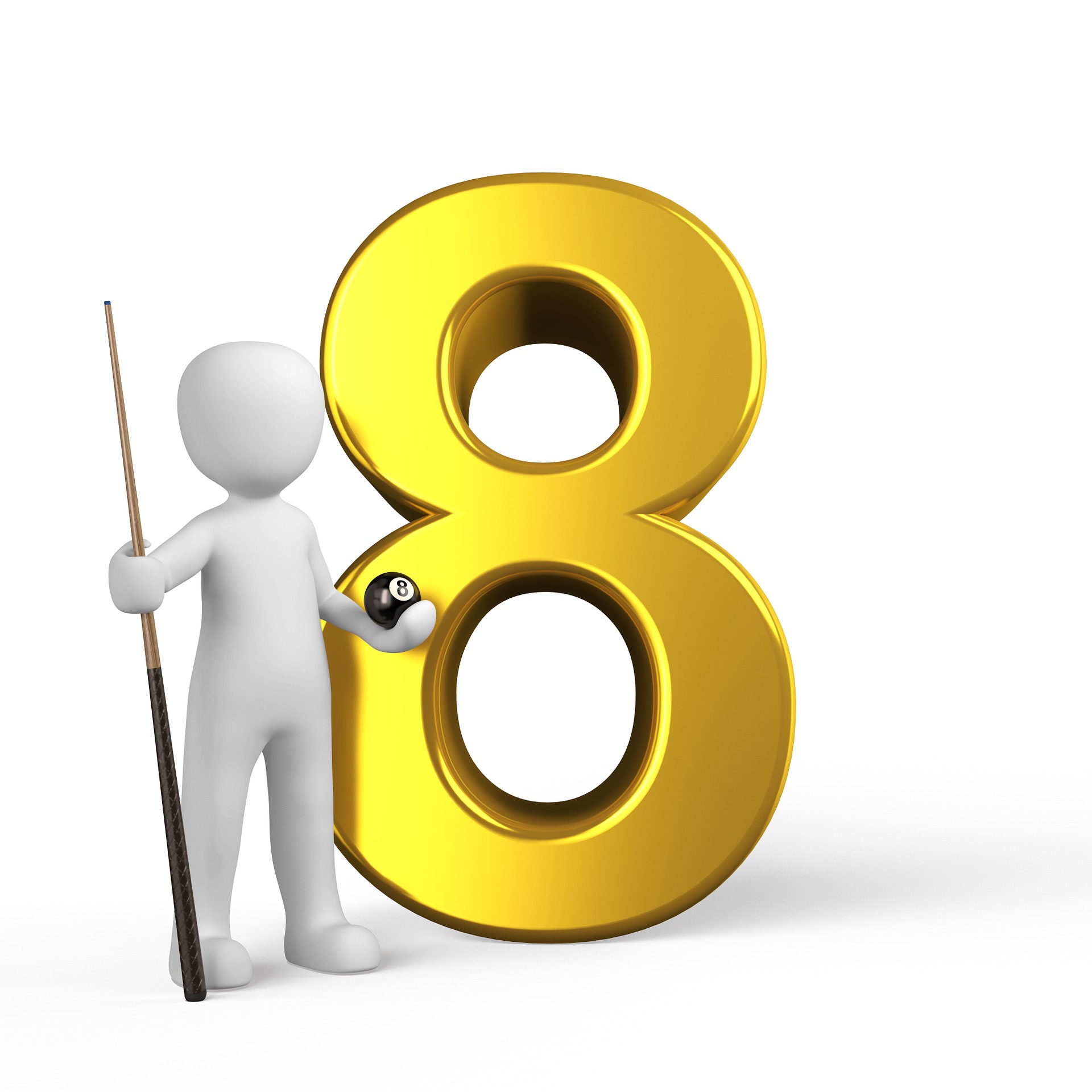 8 number