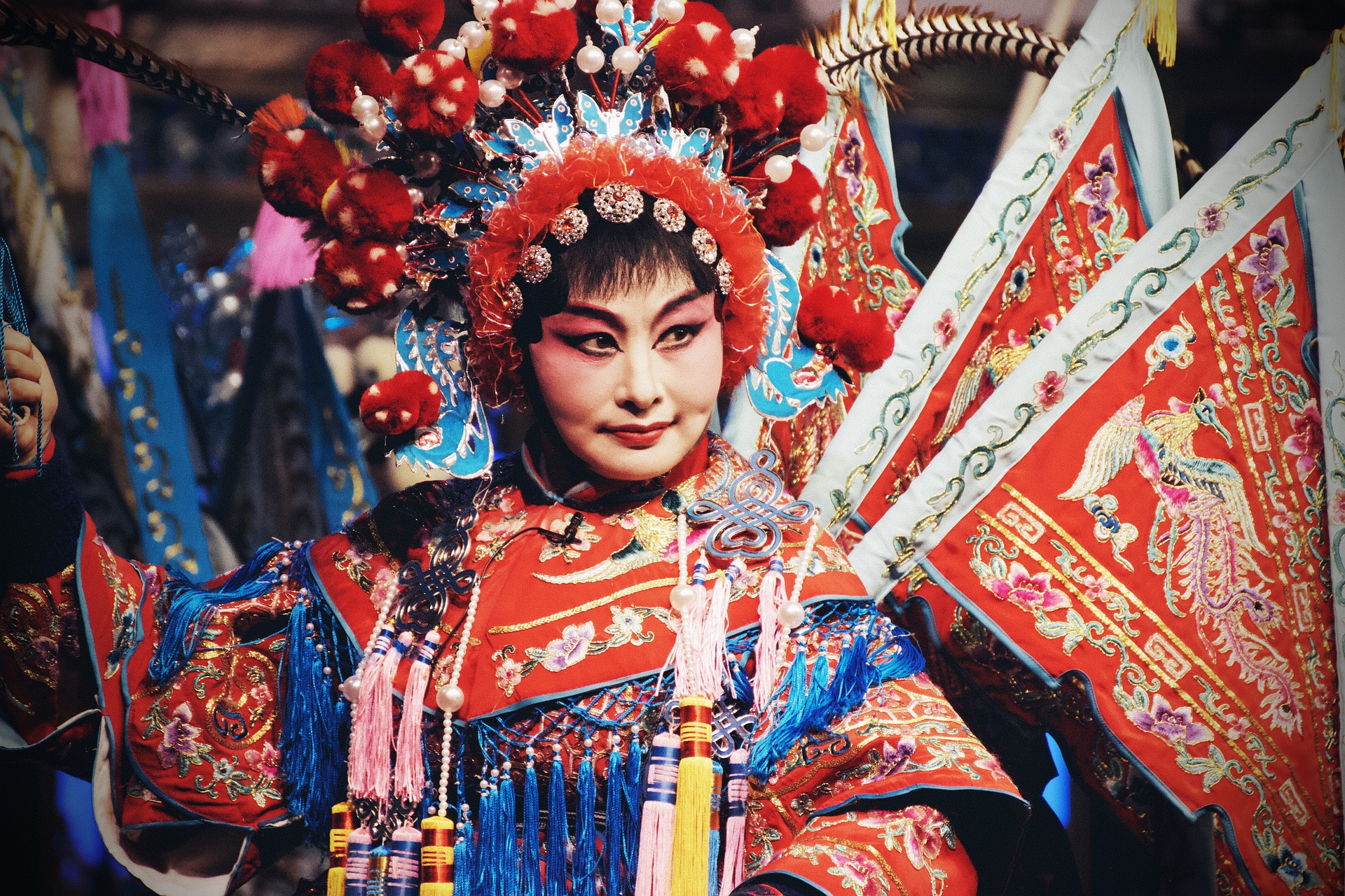 chinese oriental dancer